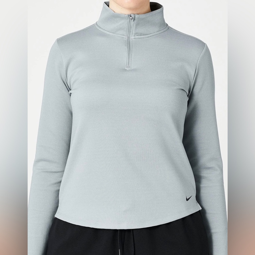 Nike Therma Fit grey quarter zip